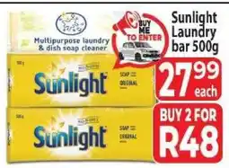 Supa Store Sunlight Laundry Bar 500g offer