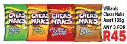 Supa Store Willards Cheas Naks Assrt 135g offer