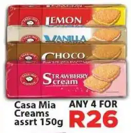 Supa Store Casa Mia Creams offer
