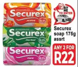 Supa Store Securex soap 175g assrt offer