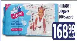 Supa Store Hi BABY! diapers offer
