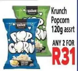 Supa Store Krunch Popcorn 120g assrt offer