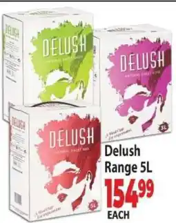 Supa Store DELUSH Range 5L offer