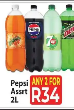 Supa Store Pepsi Assrt 2L offer