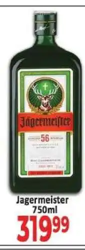 Supa Store Jagermeister offer
