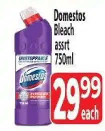 Supa Store Domestos Bleach offer