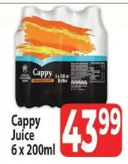 Supa Store Cappy Juice offer