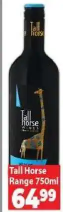 Supa Store Tall Horse Range 750ml offer