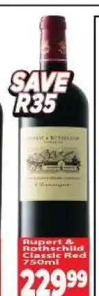 Supa Store Rupert & Rothschild Classic Red offer