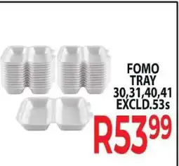 Supa Store FOMO Tray offer