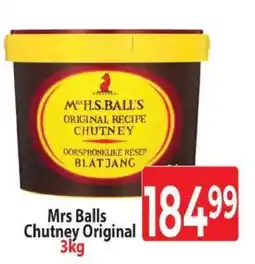Supa Store Mrs Balls Chutney Original offer