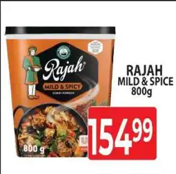 Supa Store RAJAH MILD & SPICE 800g offer