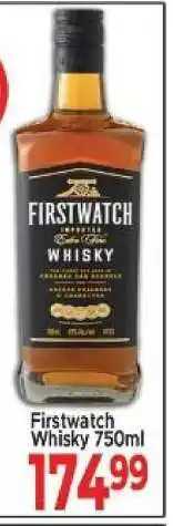 Supa Store FIRSTWATCH WHISKY 750ML offer