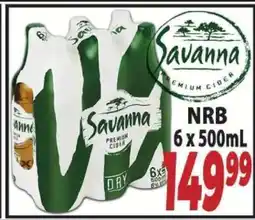 Supa Store Savanna Premium Cider offer