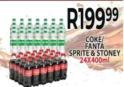 Supa Store Coke/Fanta Sprite & Stoney offer