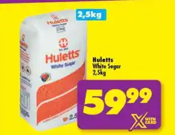 Shoprite Huletts White Sugar 2.5kg offer