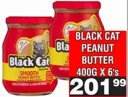 Advance Cash n Carry BLACK CAT PEANUT BUTTER 400G X 6's offer