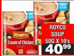 Advance Cash n Carry ROYCO SOUP 50G X 10's offer