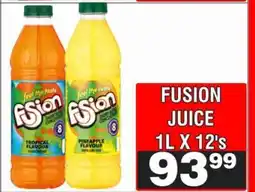 Advance Cash n Carry Fusion Juice offer