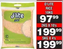 Advance Cash n Carry D'LITE RICE 10KG offer