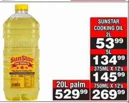 Advance Cash n Carry SUNSTAR COOKING OIL 2L offer