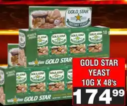Advance Cash n Carry GOLD STAR YEAST 10G X 48's offer