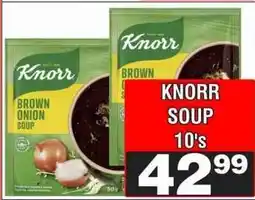 Advance Cash n Carry KNORR SOUP 10's offer