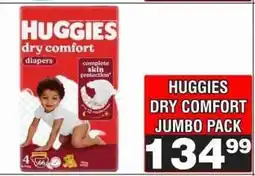 Advance Cash n Carry Huggies Dry Comfort Jumbo Pack offer