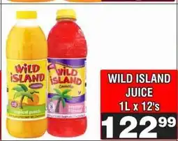 Advance Cash n Carry WILD ISLAND JUICE offer