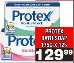 Advance Cash n Carry PROTEX BATH SOAP 175G X 12's offer