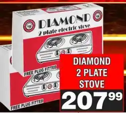 Advance Cash n Carry DIAMOND 2 PLATE STOVE offer
