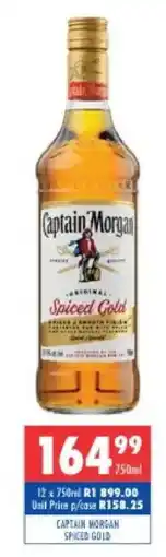 Ultra Liquors Captain Morgan Spiced Gold offer