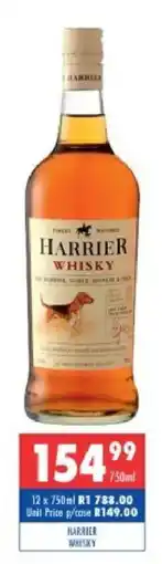 Ultra Liquors Harrier Whisky offer