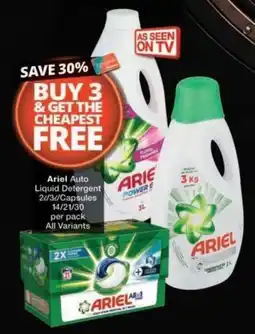 Checkers Ariel Auto Liquid Detergent offer