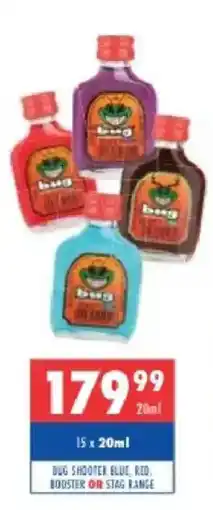 Ultra Liquors Bug Shooter offer