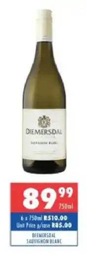 Ultra Liquors Diemersdal Sauvignon Blanc offer