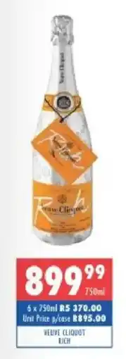 Ultra Liquors Veuve Clicquot Rich offer