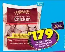 Shoprite Farmer's choice - frozen chicken mixed portions offer