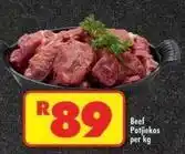 Shoprite Beef potjiekos offer