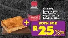 Shoprite Coca cola - homestyle value pie + coca-cola original taste soft drink offer