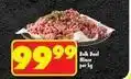 Shoprite Bulk beef mince offer