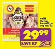 Shoprite Goldi - frozen chicken soup pack offer
