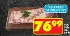 Shoprite Pork belly ribs offer
