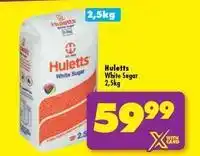 Shoprite Huletts - white sugar offer
