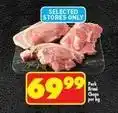 Shoprite Pork braai chops offer