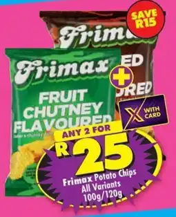 Shoprite Frimax Potato Chips offer