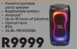 Sounds Great JBL portable party speaker offer