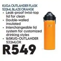 Sounds Great Kuga Outlander Flask 532ml Blaze Orange offer