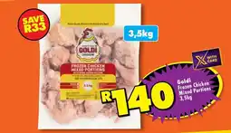 Shoprite Goldi Frozen Chicken Mixed Portions offer