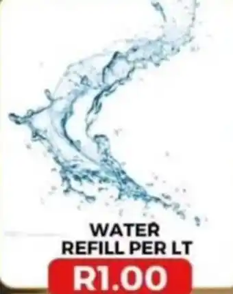 Saverite Water Refill offer